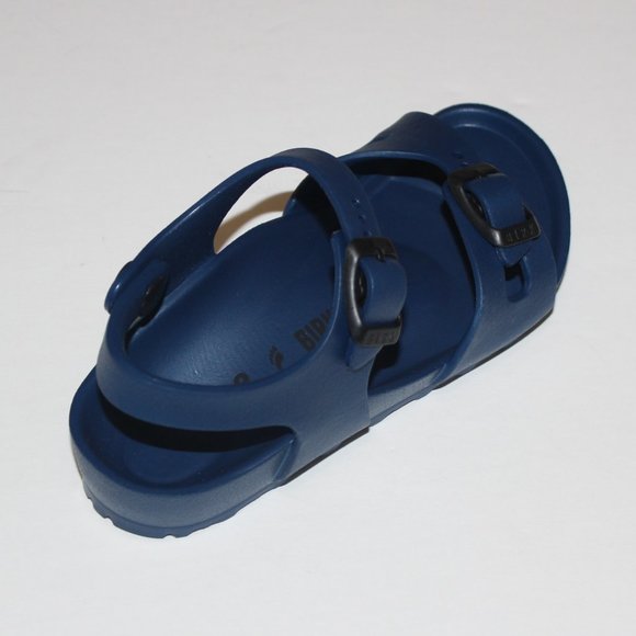 BIRKENSTOCK RIO NAVY EVA ANKLE STRAP SANDAL USK 11 - Picture 2 of 7